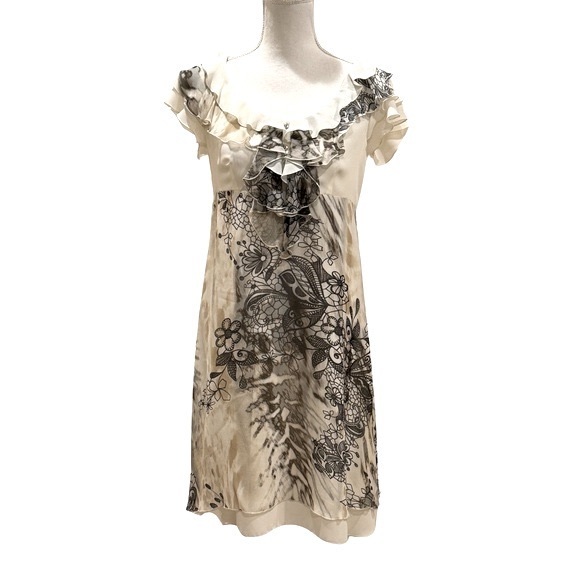 Bleu d’Azur Dresses & Skirts - NWT Bleu d’Azur Artistic Printed Dress – Size 6 / FR 38